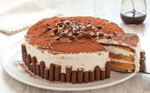 Tiramisu cake: step 6